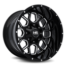 20x12 Hardrock Gunner Gloss Black Milled 6x135/139.7 ET-44 wheel/rim-2