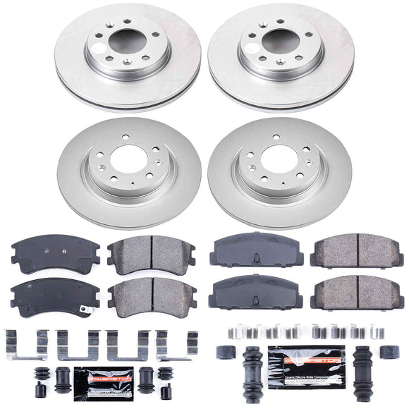 Z23 Daily Driver Premium Carbon-Fiber Ceramic Brake Pad and Fully Coated Rotor K