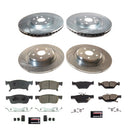 PowerStop Z23 Daily Driver Carbon-Fiber Ceramic Brake Pad and Drilled & Slotted