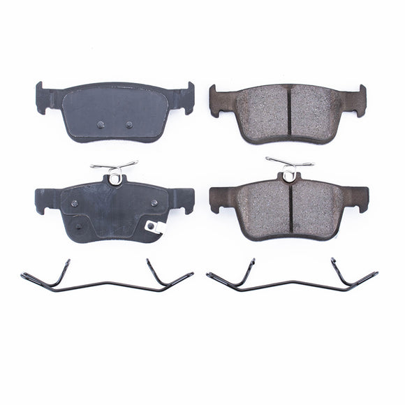 PowerStop Z17 Evolution Ceramic Brake Pads With Hardware