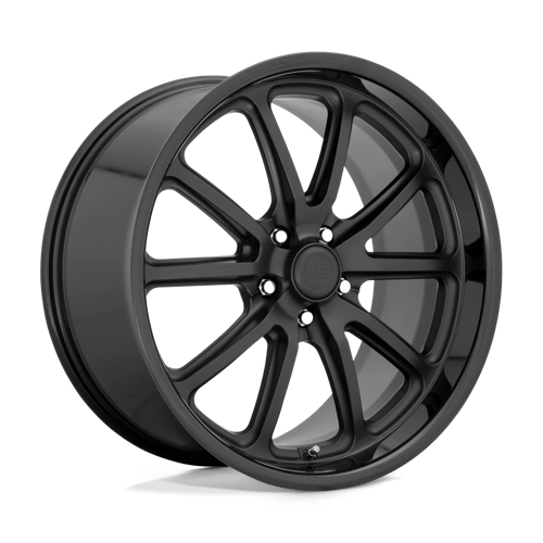 20X8 US Mag 1PC U123 Rambler Black 5X127 5X5 ET1 Wheel Rim