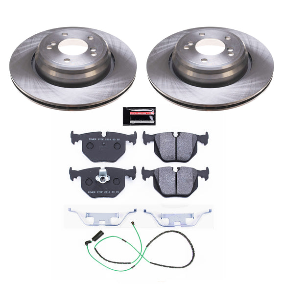 PowerStop Track Day Spec High-Performance Brake Pad and Rotor Kit