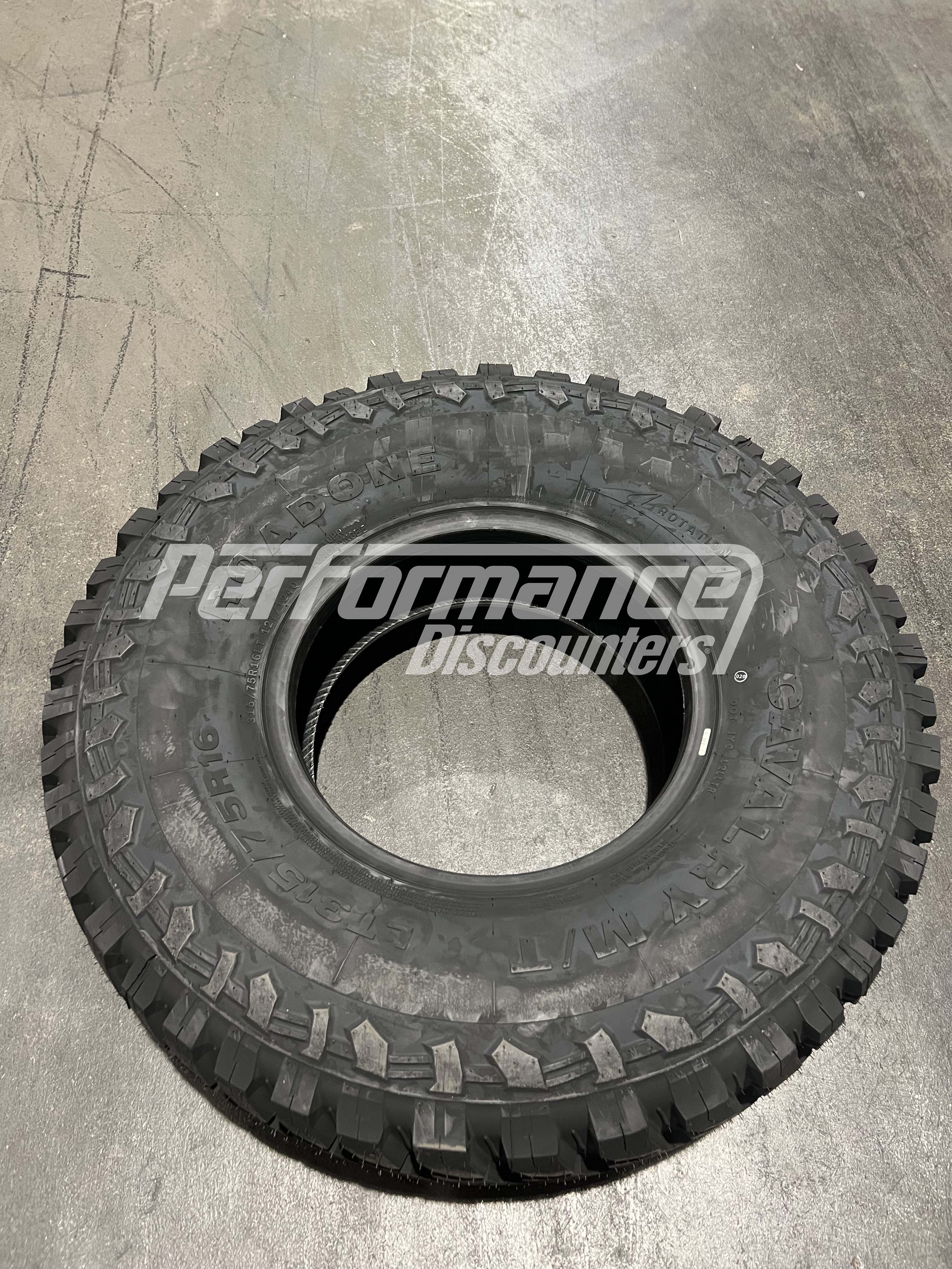 Roadone Cavalry M/T Mud Tire(s) 315/75R16 LRE BSW 127Q 3157516