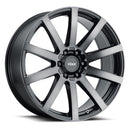 20x9 Voxx Vento Gloss Black Dark Tint 5x114.3 ET35 CB74.1 Wheel Rim-1