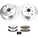 PowerStop Z26 Street Performance Ceramic Brake Pad and Drilled & Slotted Rotor K
