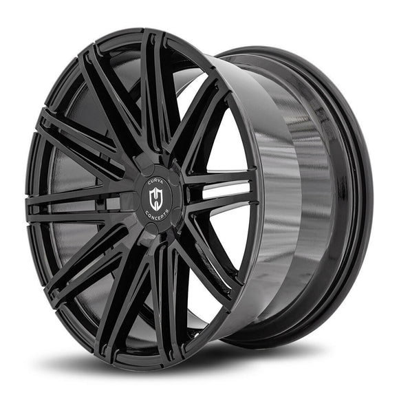 22x9 Curva C48 Gloss Black 5x120 ET28 wheel/rim