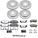 Z36 Truck & Tow Premium Carbon-Fiber Ceramic Brake Pad and Fully Coated Rotor Ki
