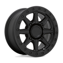 15X7 Black Rhino Powersports Webb UTV Matte Black 4X137 ET51 Wheel Rim-2
