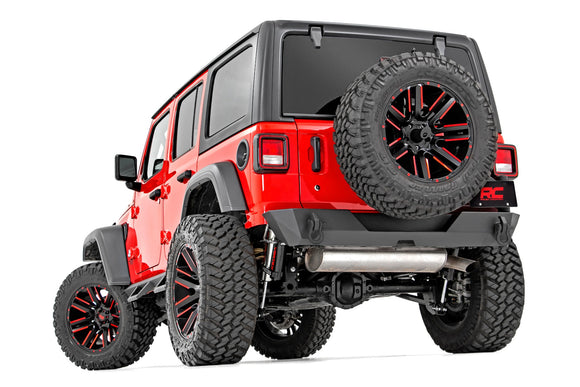 Rough Country Rear Bumper Trail Tire Carrier For Jeep Wrangler 18-23