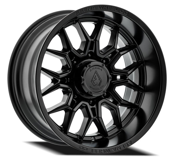 22x12 Arena Wheel Violator Satin Black Wheel 8x165.1 ET-44 CB125.1