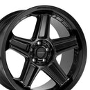 20x10.5 Defiant DF07 Satin Black 5x115 ET26 Wheel Rim