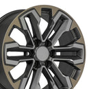 20" Replica CV69 fits Chevrolet Silverado 20 in. x 9 in. Gunmetal