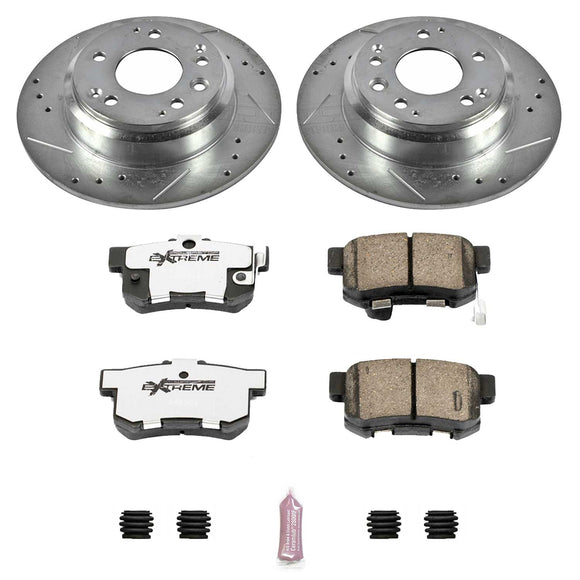 PowerStop Z26 Street Performance Ceramic Brake Pad and Drilled & Slotted Rotor K