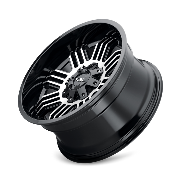 17x9 ION 144 Black/Machined 6x135/139.7 ET-12 wheel/rim