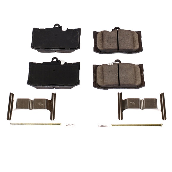 PowerStop Z17 Evolution Ceramic Brake Pads With Hardware