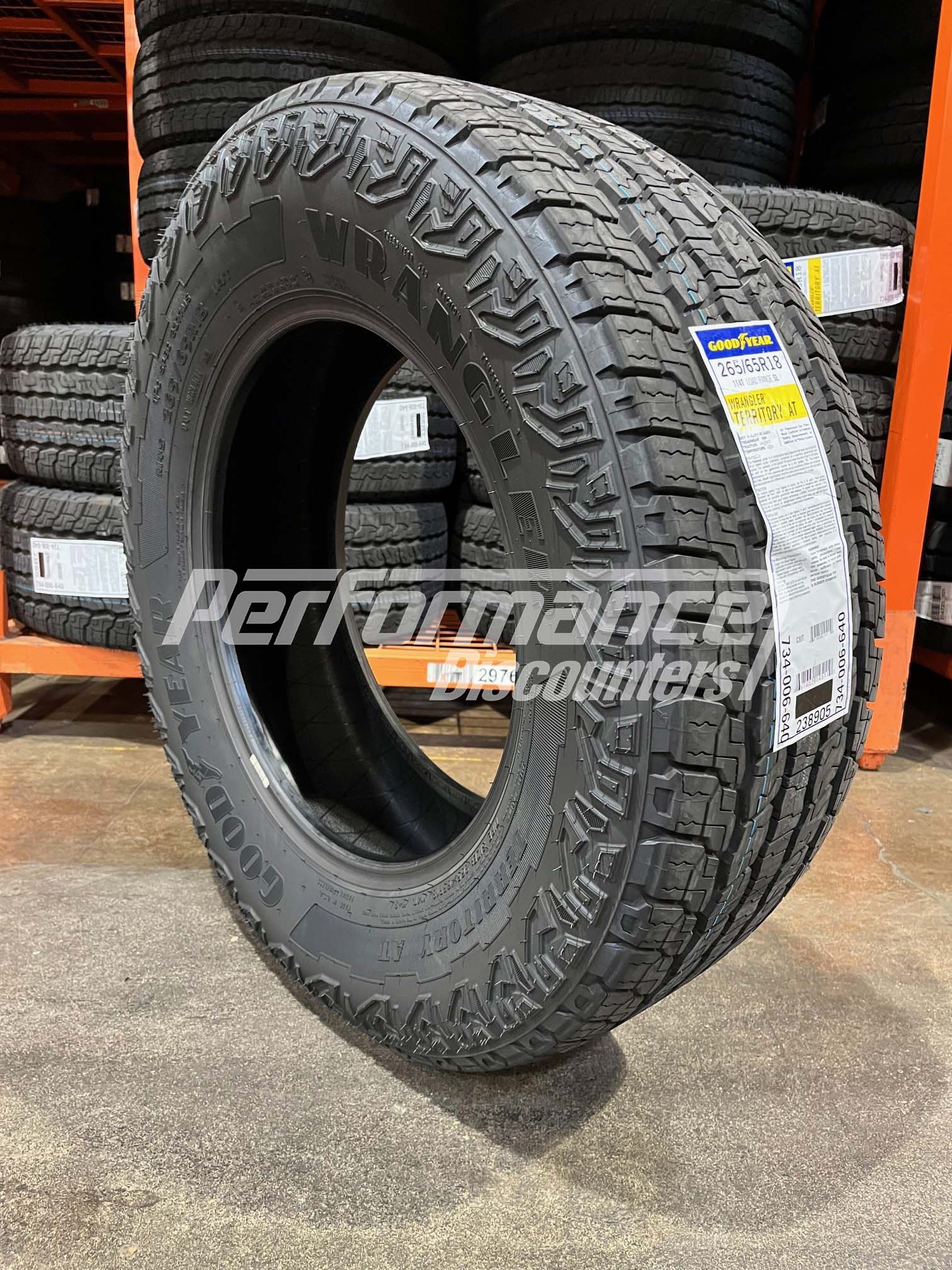 265/65R18 Goodyear Territory AT BSW 114T SL Tire