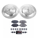 PowerStop Z23 Daily Driver Carbon-Fiber Ceramic Brake Pad and Drilled & Slotted
