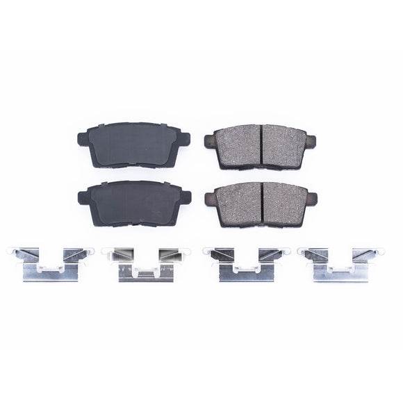 PowerStop Z17 Evolution Ceramic Brake Pads With Hardware