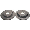 PowerStop Evolution Drilled Slotted Rotors Pair Rear For Lincoln Nautilus