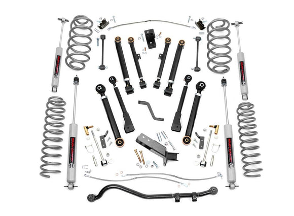 4 Inch Lift Kit - X-Series - Jeep Wrangler TJ 4WD (1997-2006)