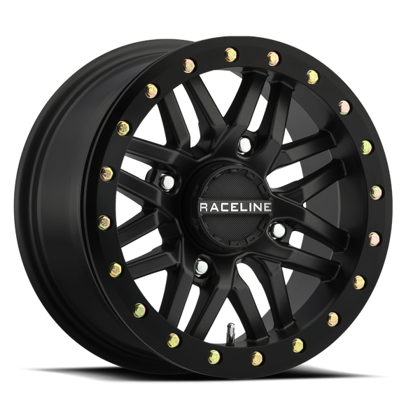 14x7 Raceline A91B Satin Black 4x137 ET10 Wheel Rim