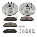 PowerStop Z23 Daily Driver Carbon-Fiber Ceramic Brake Pad and Drilled & Slotted