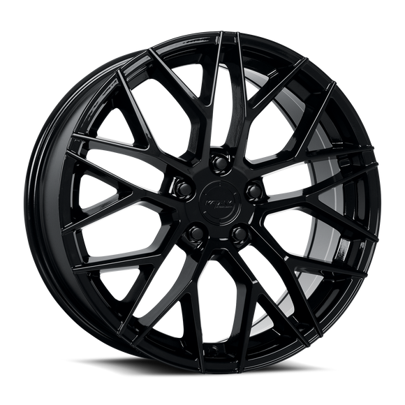 Katana KR01 Glossy Black 5x114.3 ET40 CB73.1 Wheel Rim