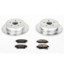 PowerStop Z23 Daily Driver Carbon-Fiber Ceramic Brake Pad and Drilled & Slotted