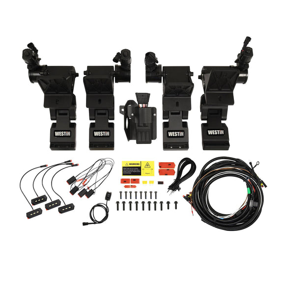 Westin Pro-e Electric Running Boards Textured Black Aluminum 29-24125