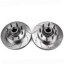 PowerStop Evolution Drilled And Slotted Rotors Pair Front For Ford E-150