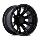 22x10 Fuel Off-Road FC402 Catalyst Matte Black Black Lip 8x165.1 ET-18 Wheel