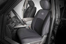 Rough Country Seat Covers Fornt Bucket and Rear Arm Rest For Ram 1500 09-18 2500 10-18