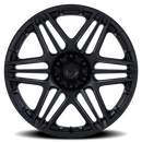 22x9.5 Fuel Off-Road Weapon Blackout Wheel 6x135 ET0 CB87.1
