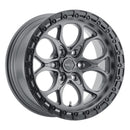 18x9 WELD Off-Road Ledge Six Gunmetal Black 6x139.7 ET0 CB106.1 Wheel Rim-1