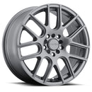 15x6.5 Vision 426H Cross Gunmetal 5x108 5x114.3 5x4.25 5x4.5 ET38 Wheel