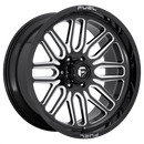 20x10 Fuel Off-Road D662 Ignite Gloss Black Milled 8x170 ET-18 CB125.1 Wheel Rim