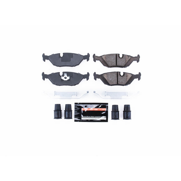 PowerStop Z23 Evolution Sport Carbon-Fiber Brake Pads With Hardware