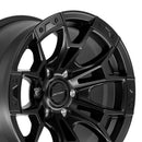 17x9 Defiant DF04 Satin Black 6x135 ET12 Wheel Rim