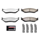 PowerStop Z36 Truck And Tow Carbon-Fiber Ceramic Brake Pads With Hardware