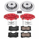 PowerStop Z23 Daily Driver Carbon-Fiber Ceramic Pads Drilled & Slotted Rotor & C
