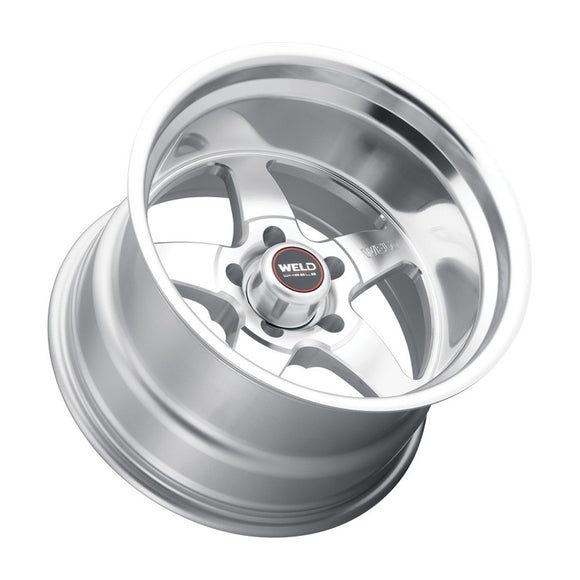 20x9 WELD Performance Ventura Gloss Silver Machined 5x115 ET20 Wheel Rim