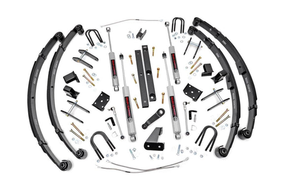 Rough Country 4.5 Inch Lift Kit for Jeep Wrangler YJ 87-95