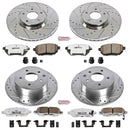 PowerStop Z26 Street Performance Ceramic Brake Pad and Drilled & Slotted Rotor K