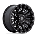 18x9 Fuel Off-Road D828 Quake Black 8x180 ET1 CB124.2 Wheel Rim