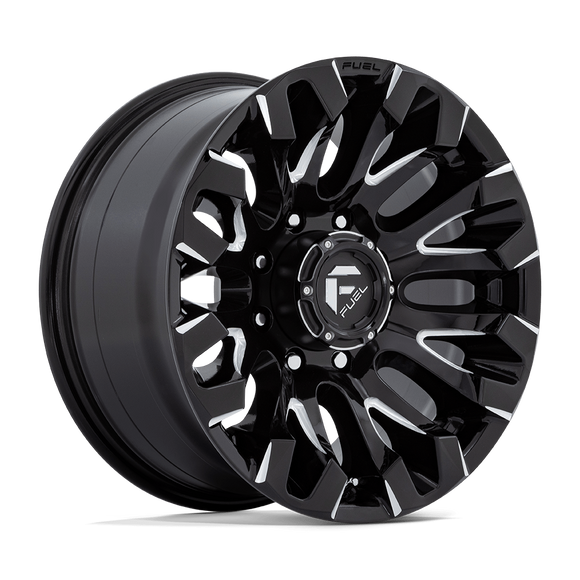 18x9 Fuel Off-Road D828 Quake Black 8x180 ET1 CB124.2 Wheel Rim