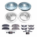 PowerStop Z23 Daily Driver Carbon-Fiber Ceramic Brake Pad and Drilled & Slotted