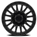17x9 Arena Mission Satin Black 8x180 ET0 CB124.20 Wheel Rim