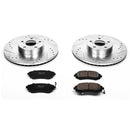 PowerStop Z23 Daily Driver Carbon-Fiber Ceramic Brake Pad and Drilled & Slotted