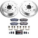 PowerStop Z23 Daily Driver Carbon-Fiber Ceramic Brake Pad and Drilled & Slotted