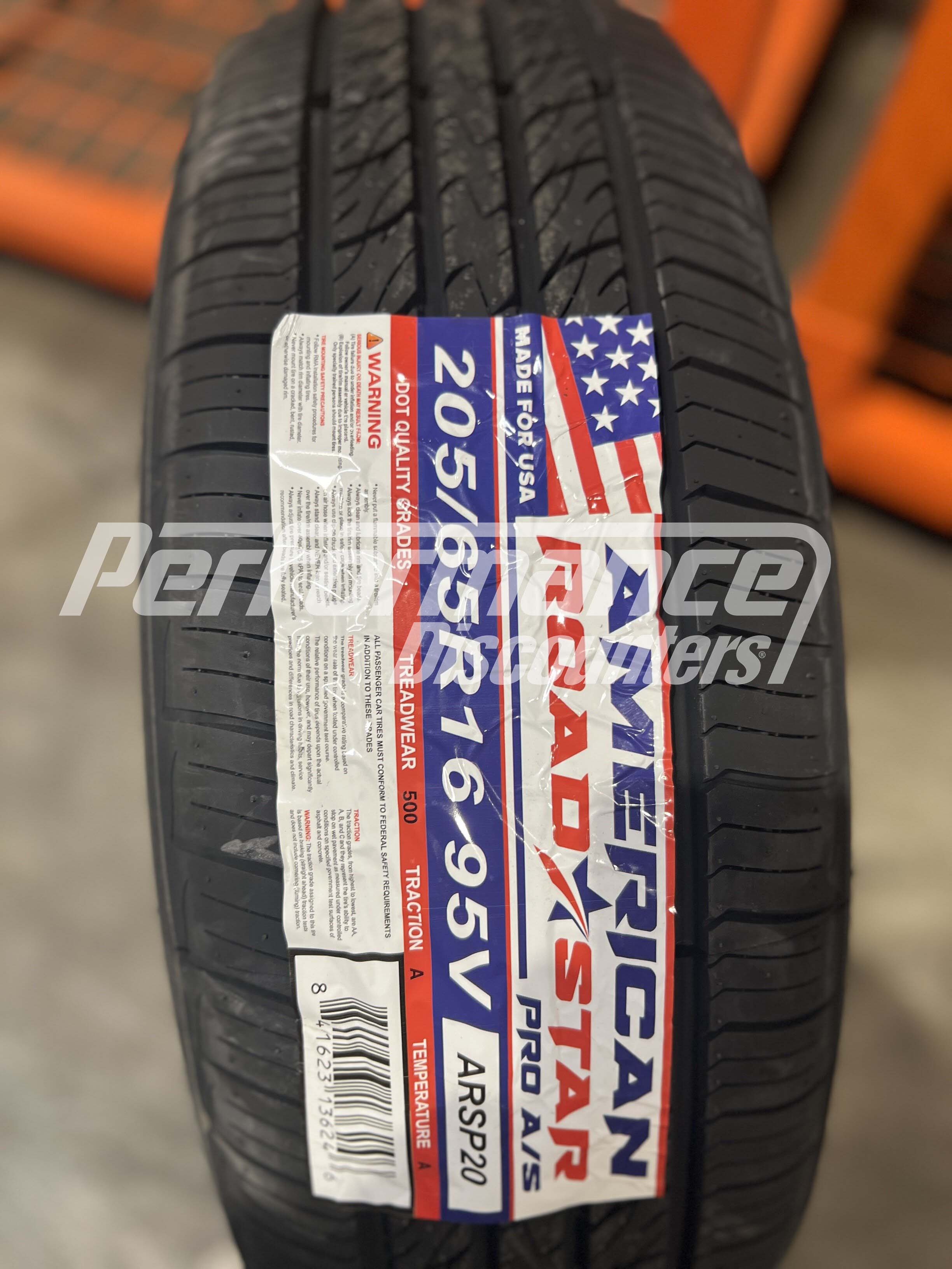 American Roadstar Pro A/S Tire(s) 205/65R16 95V SL BSW 205 65 16 2056516